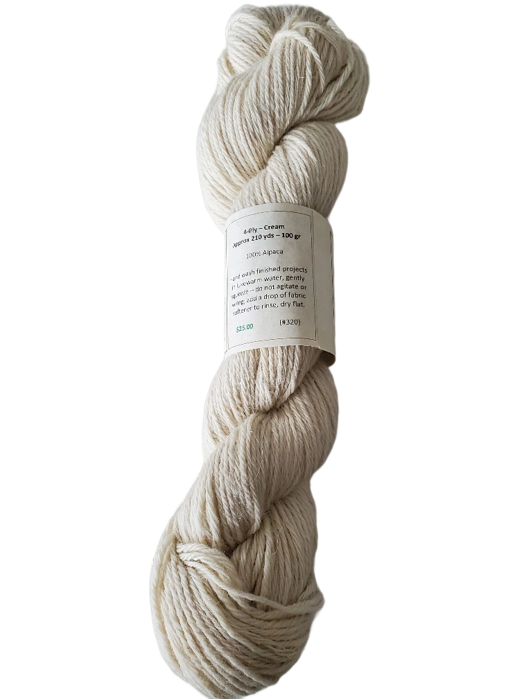 Luxurious 4-Ply Alpaca Yarn – Soft, Warm, & Exceptionally Crafted (SKU 320)